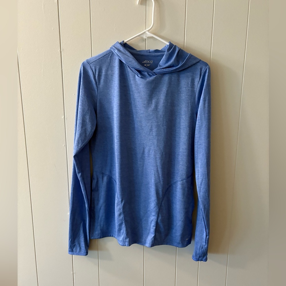 BCG Women's Long Sleeve Tee - Blue Womens Medium Casual Sporty